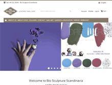Tablet Screenshot of biosculpturescandinavia.com